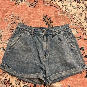 American Eagle Mom Shorts- Blue